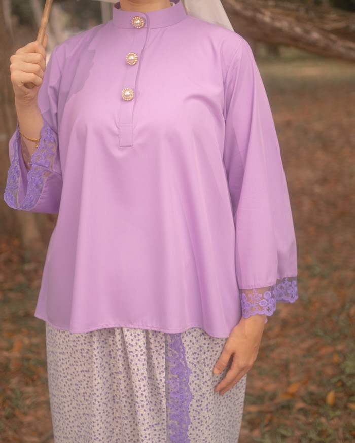 Nona Ajijah Kurung (Lilac)